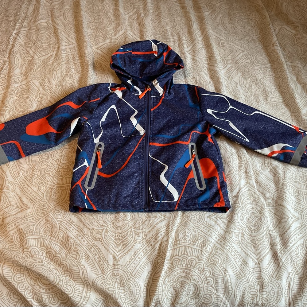Oberstoff Jacket Child Size 2-4 Years (98/104) Multicolor Hooded 2 Pockets.  NEW